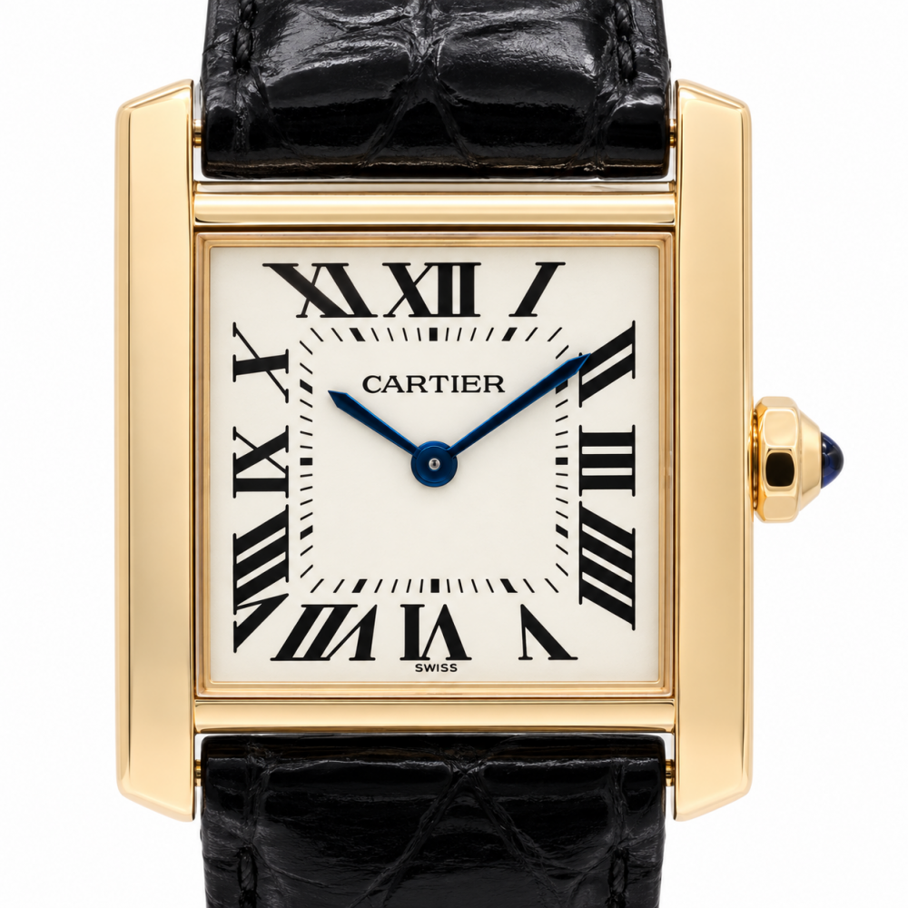 Cartier Tank Francaise 30MM W5000356 18Kt YG Watch